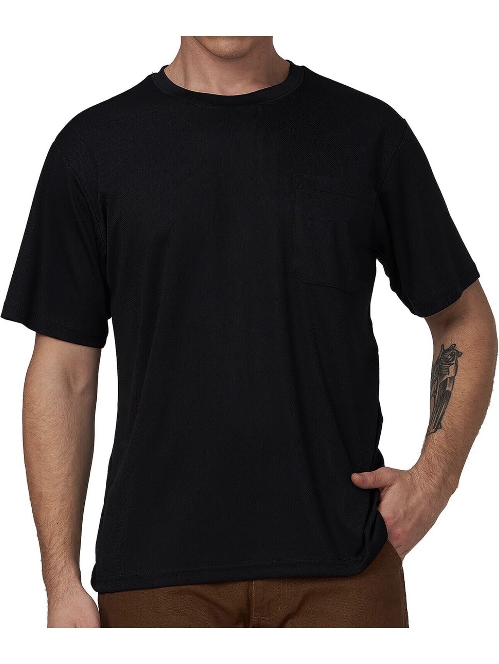 AYKRM A Safety Five Xl Black Short Sleeve T-Shirt